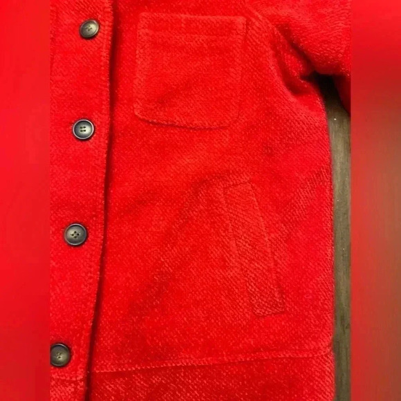 Tribal Jacket Poppy Red Boutique Brand Classic Preppy Lined Button Closure NWT - Picture 12 of 16